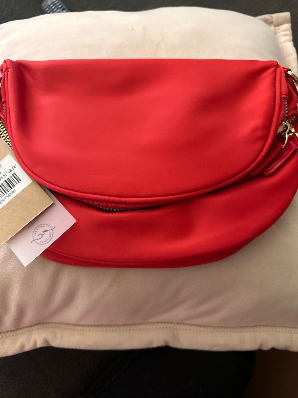 Red Women's Crossbody Bag - Elegant Everyday Style